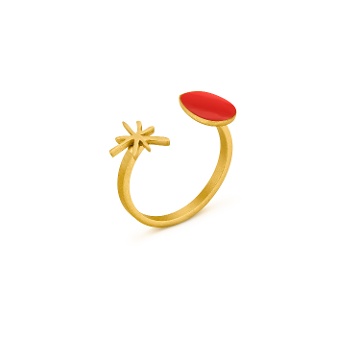 ANILLO DORADO MIRÓ JEWELRY ESTRELLA