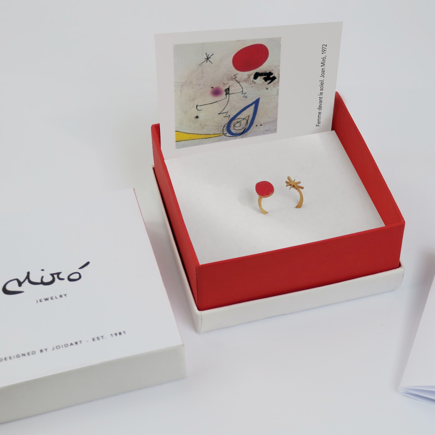GOLDEN RING MIRÓ JEWELRY STAR 3