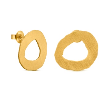 GOLDEN EARRINGS MIRÓ JEWELRY
