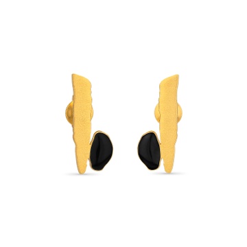 BOUCLES D'OREILLES PETITES MIRÓ JEWELRY NOIR