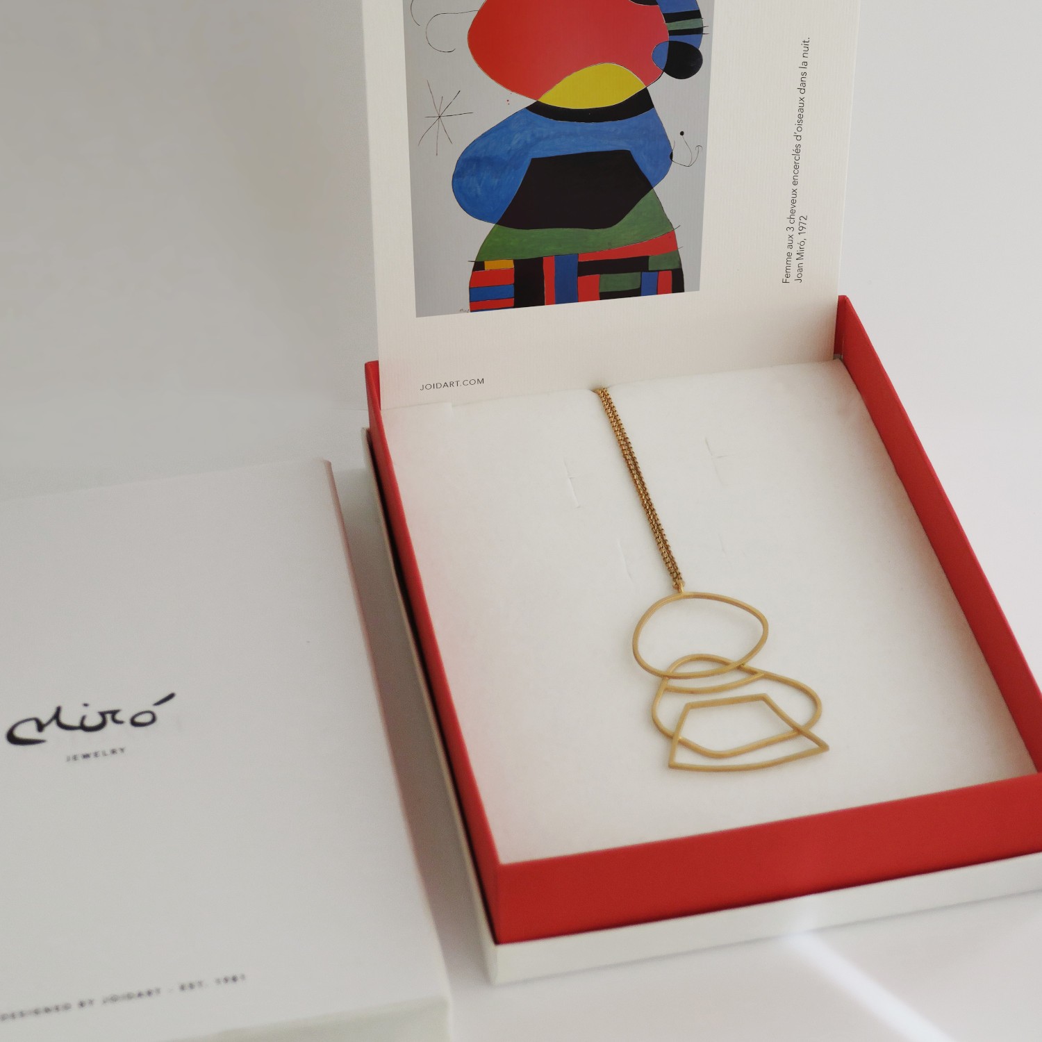 GOLDEN NECKLACE MIRÓ JEWELRY FEMME 3