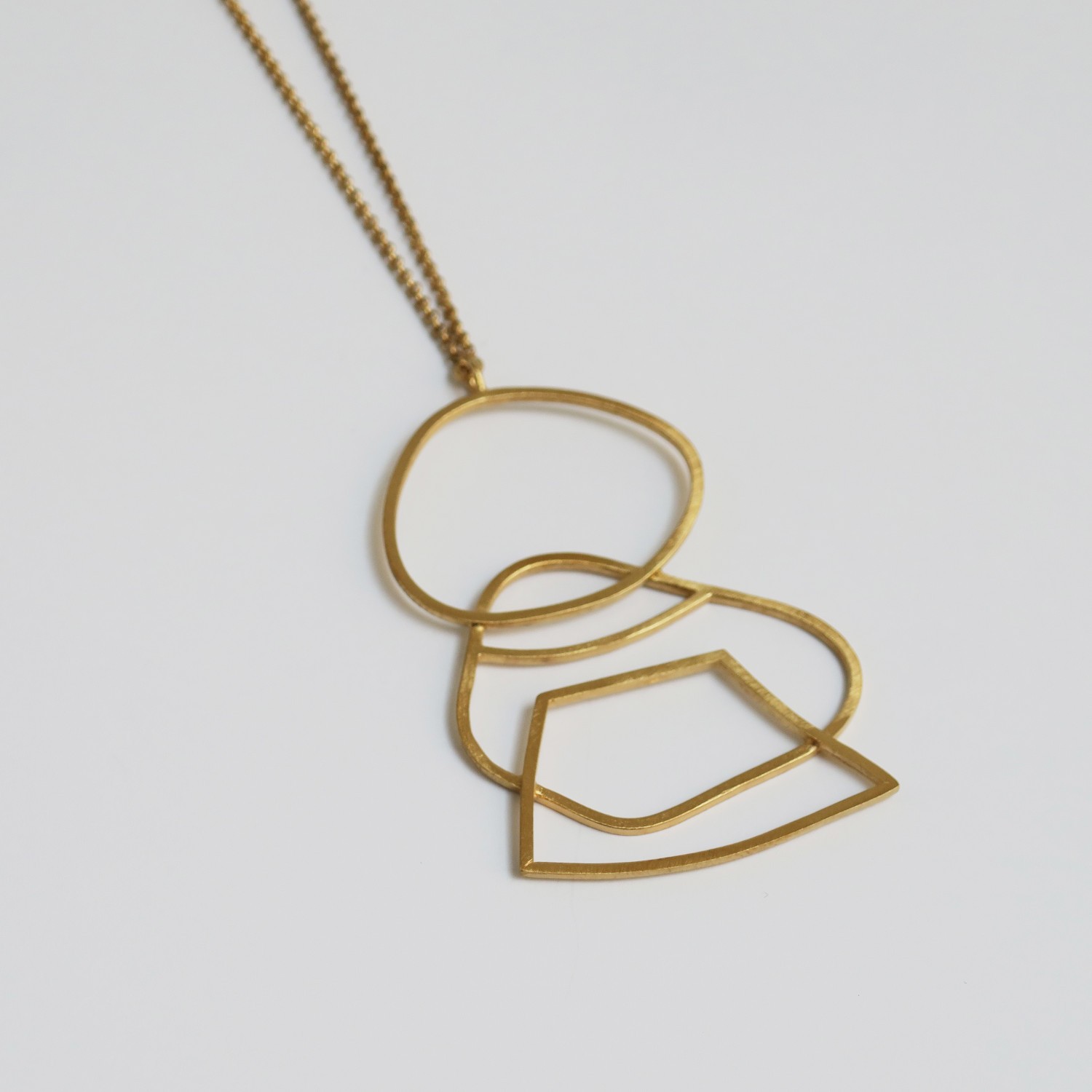 GOLDEN NECKLACE MIRÓ JEWELRY FEMME 2