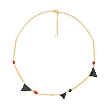 COLLAR DORADO MIRÓ JEWELRY TRIÁNGULOS