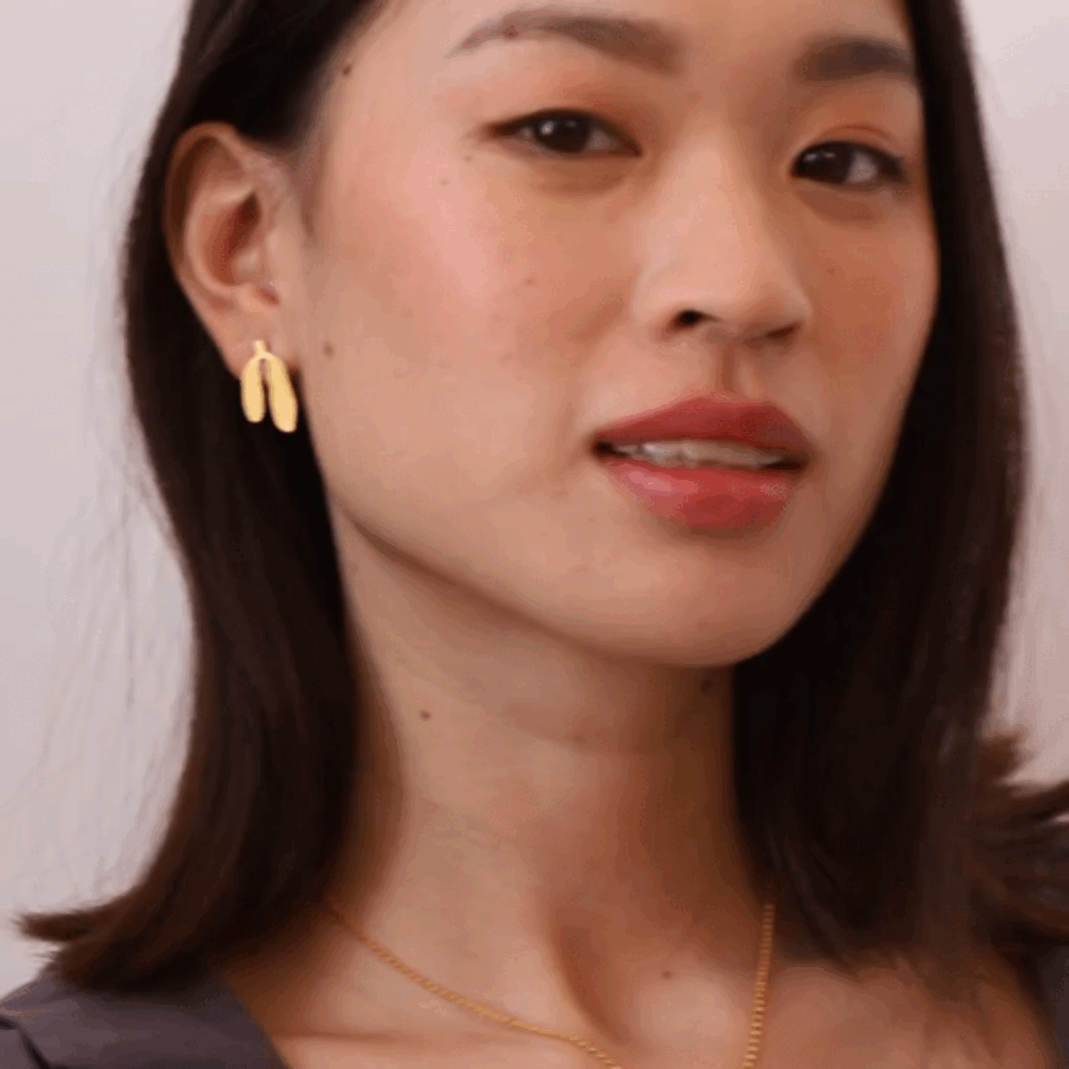 BOUCLES D'OREILLES PETITES  DORÉES SILVELA 4